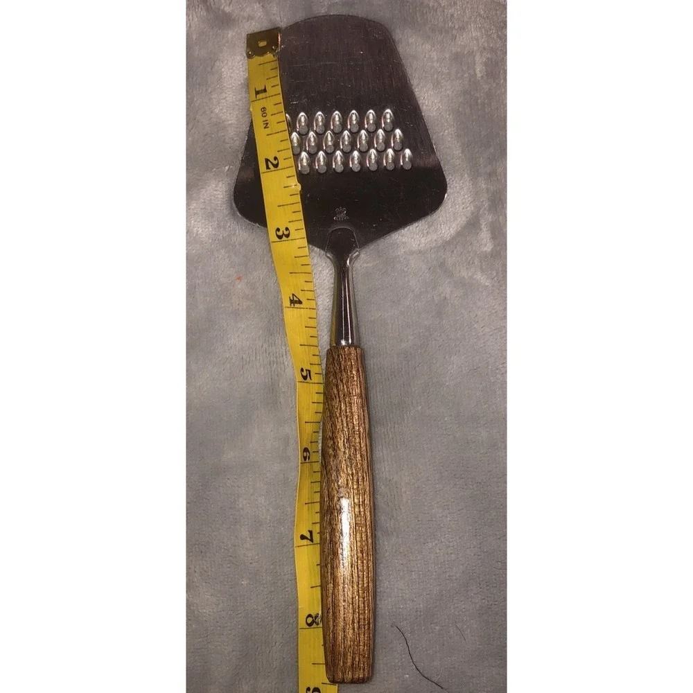 Vintage Elesva Holland Cheese Slicer Wooden‎ Handle